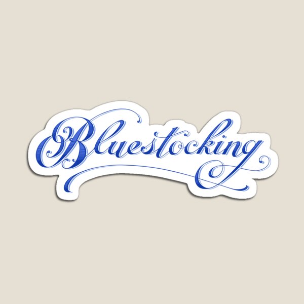 Aperçu de l'œuvre Bluestocking créée et vendue par CrownAndThistle.