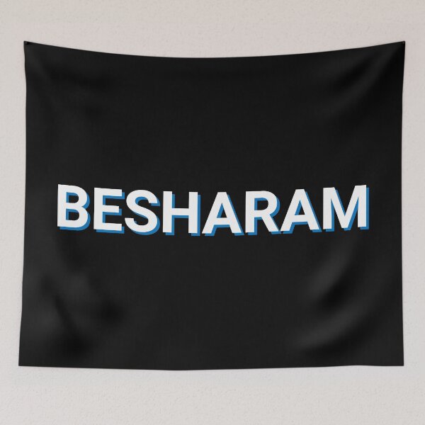 Item preview, Besharam Sarcastic designed and sold by Sour Soul.