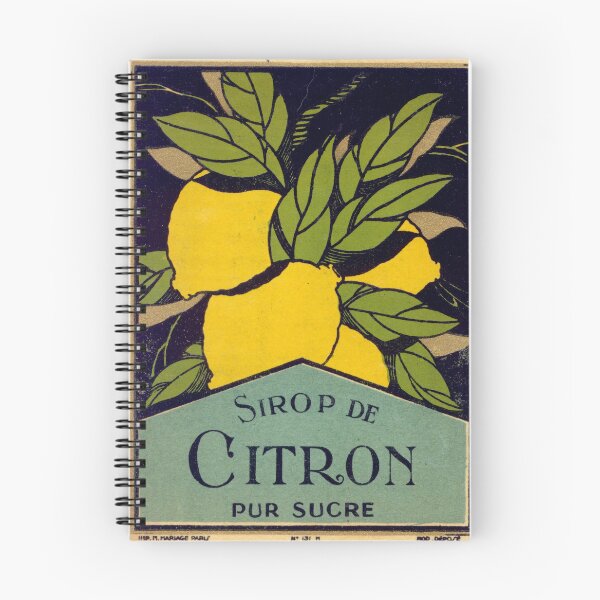 Aperçu de l'œuvre Affiche vintage Sirop De Citron créée et vendue par adrienne75.