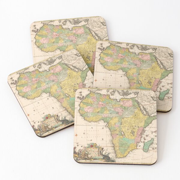 Item preview, Map of Africa (ca. 1690) designed and sold by nikolaj1301.