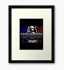 Lafayette: America's Fave. Framed Print