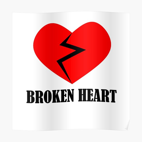 Wandbilder Gebrochenes Herz Redbubble