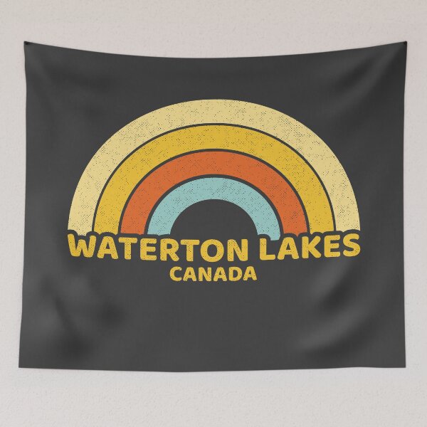 Item preview, Retro Waterton Lakes Canada designed and sold by dk80.