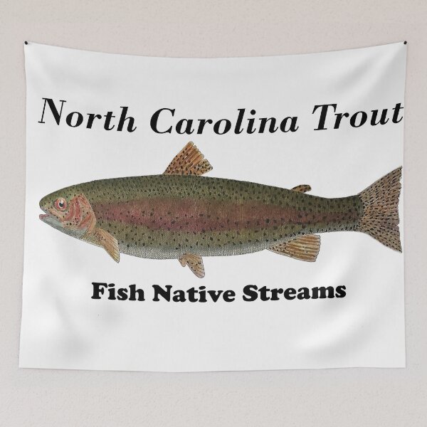 Item preview, Fish NC Native Waters designed and sold by Douglas  Walker.
