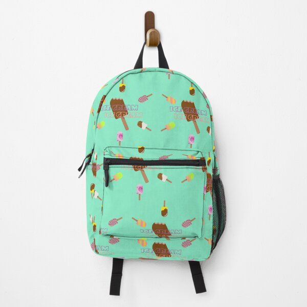 Item preview, Bright turquoise ice cream and lettering designed and sold by Iryna Pakhomova.