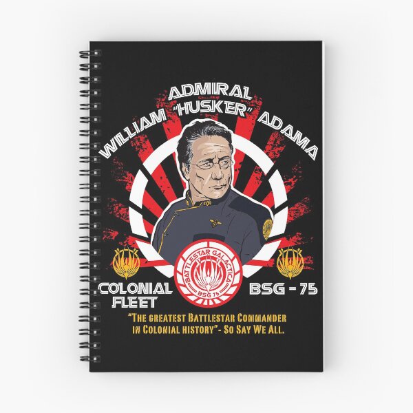 Item preview, BSG 75 Admiral William Husker Adama designed and sold by Alema Art.