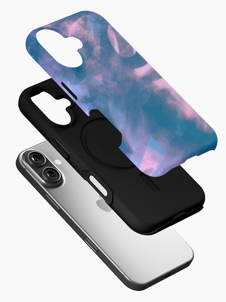 Thumbnail 2 of 4, iPhone Case, Abstract colorful design designed and sold by Fatamimosh.