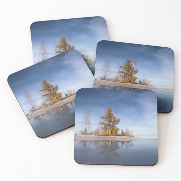 Item preview, Trees at the lake designed and sold by Juhku.