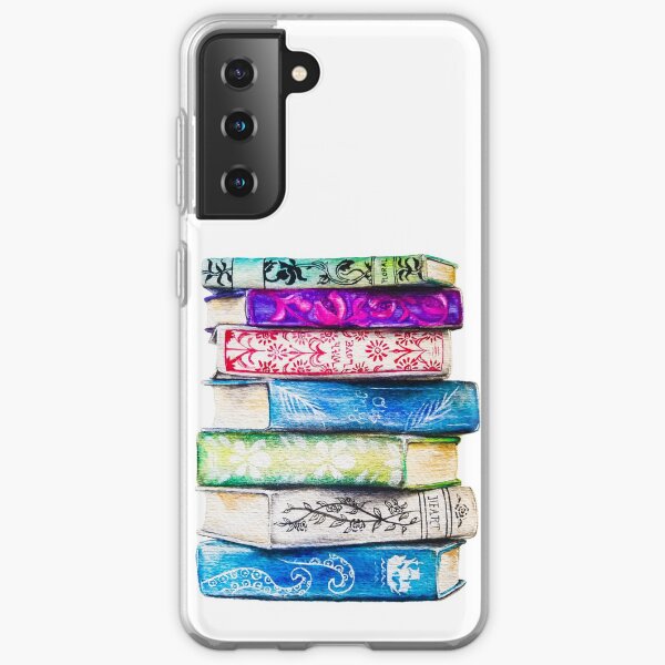 Stack of Books Samsung Galaxy Soft Case