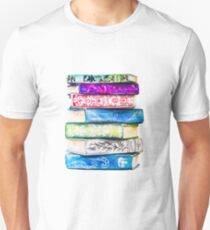 Stapel Bücher Unisex T-Shirt