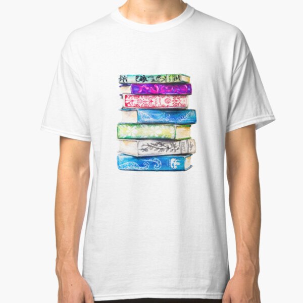 Stack of Books Classic T-Shirt