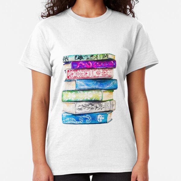 Stack of Books Classic T-Shirt