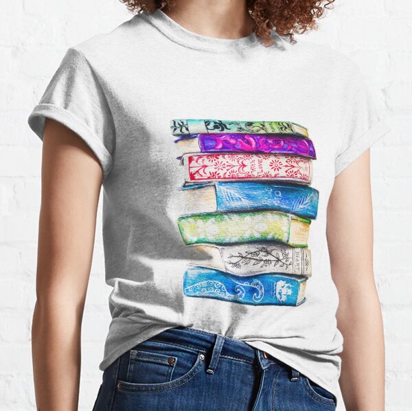 Stack of Books Classic T-Shirt