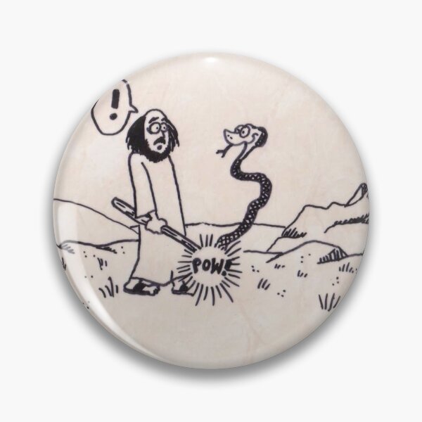 Item preview, Moses - Rod Turns Into Serpent © JK, The Narrow Way 2020 designed and sold by TheNarrowWay.