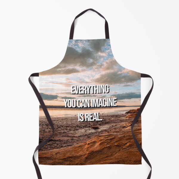 Item preview, Nature inspirational quote - Everything you can imagine is real. designed and sold by 2Girls1Shirt.