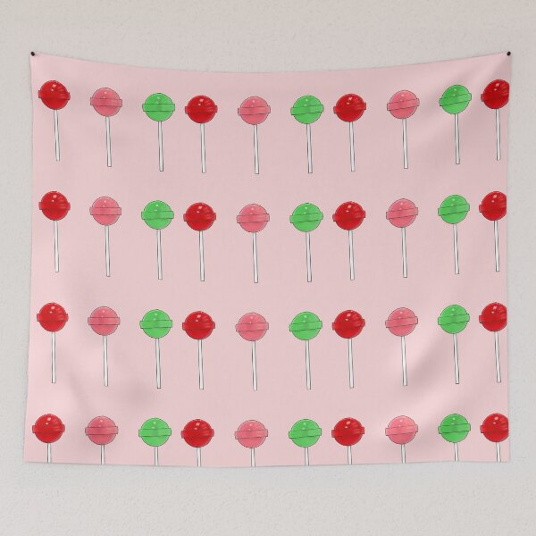 Item preview, Glossy Red, Pink and Green Lollipops designed and sold by CatharticTick.