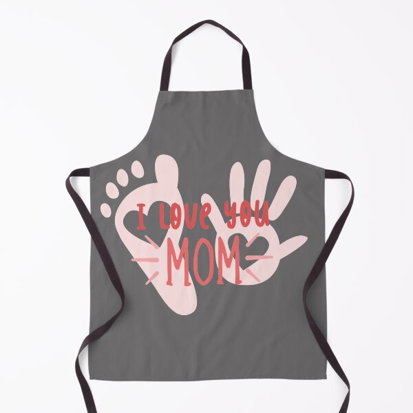 Item preview, I love you Mom, little hand and foot designed and sold by Schuva.