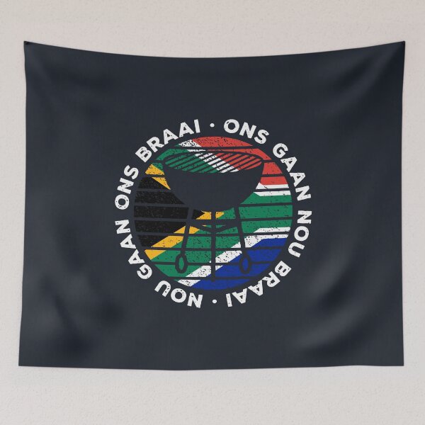 Item preview, Ons Gaan Nou Braai Funny African BBQ Family designed and sold by d247.