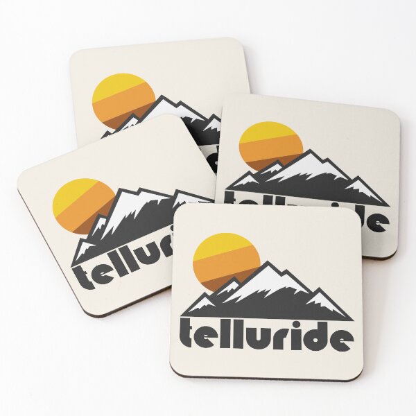 Item preview, Retro Telluride ))(( Tourist Souvenir Travel Design designed and sold by acquiesce13.