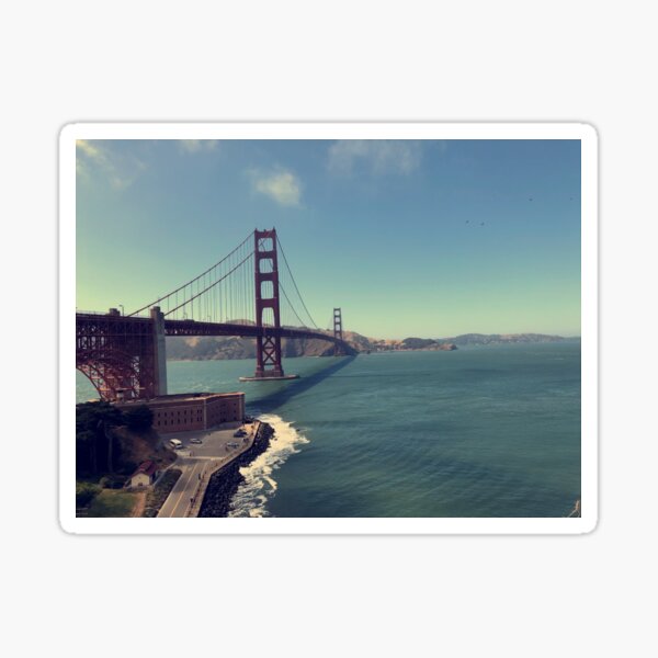 Golden Gate Bridge Sticker
