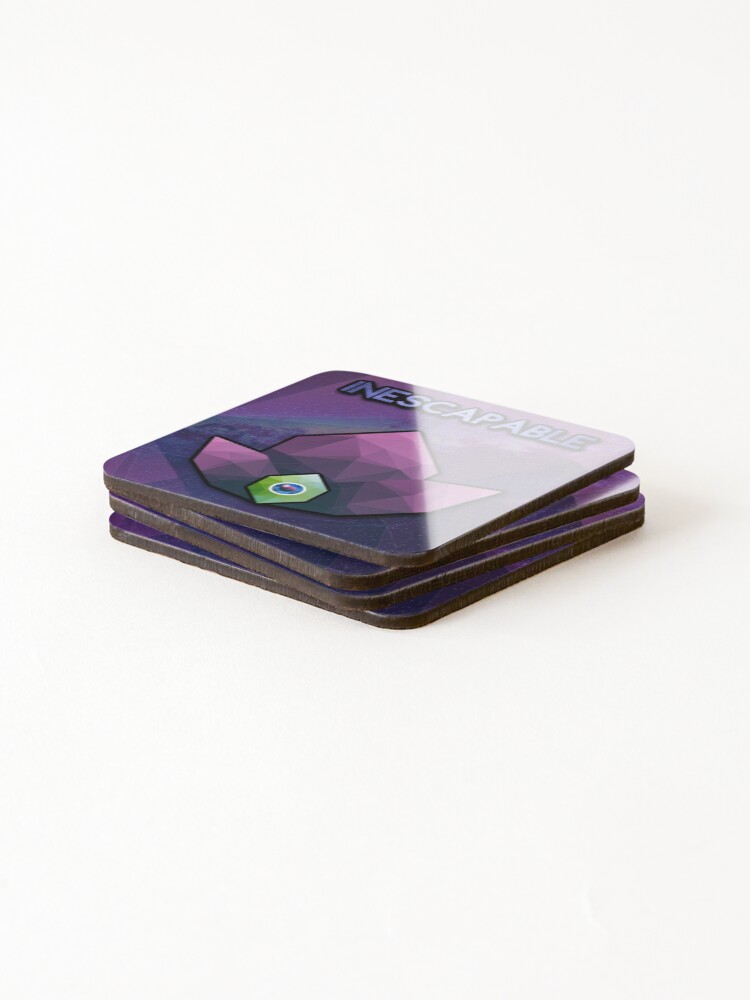 Thumbnail 4 of 5, Coasters (Set of 4), Inescapable designed and sold by ExplodingGold.