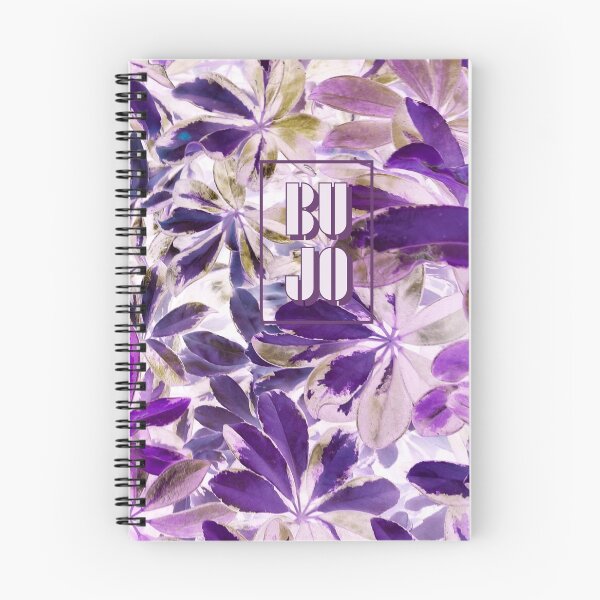 Item preview, BUJO Purple Floral Shrub  designed and sold by Designs By YL.