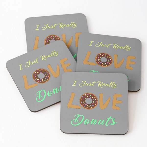 Item preview, I Just Really Love Donuts, Awesome gift for your friends and Donuts lovers designed and sold by abdelhak2005.