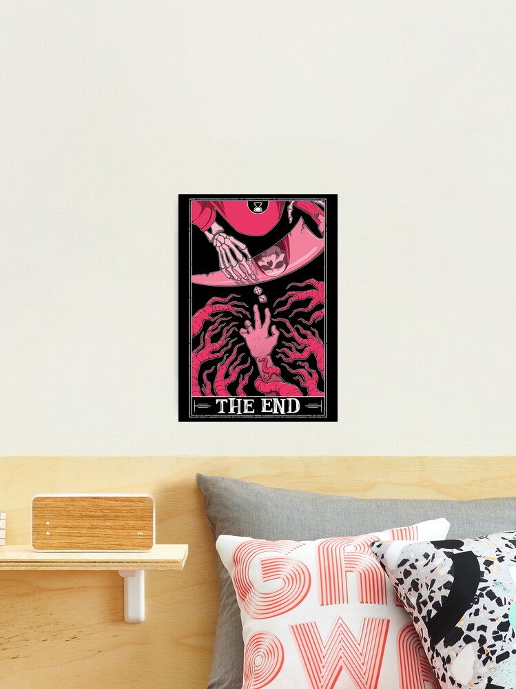 Thumbnail 1 of 3, Photographic Print, The End "Tarotesque" (Dark) designed and sold by RustyQuill.