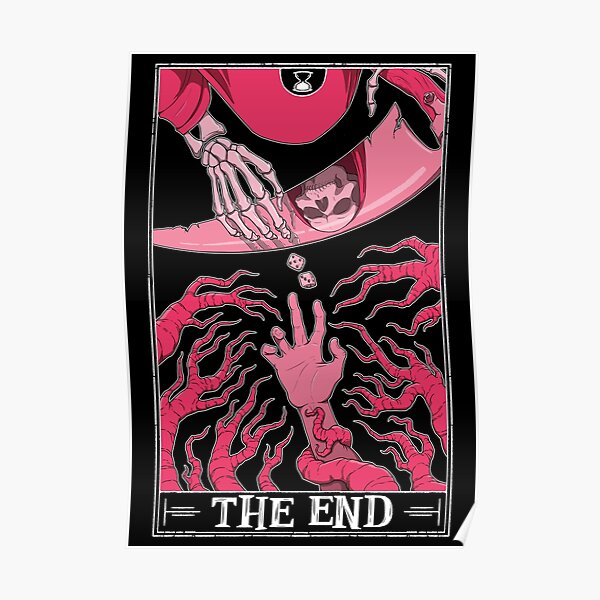 The End "Tarotesque" (Dark) Poster