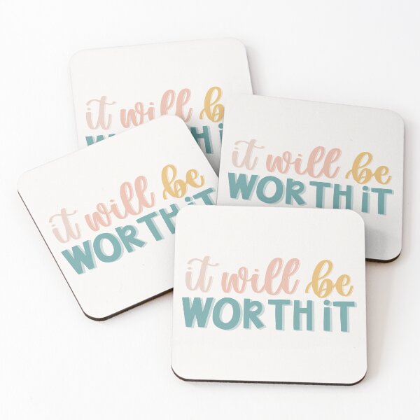 Item preview, It Will Be Worth It designed and sold by MadeByMeera.