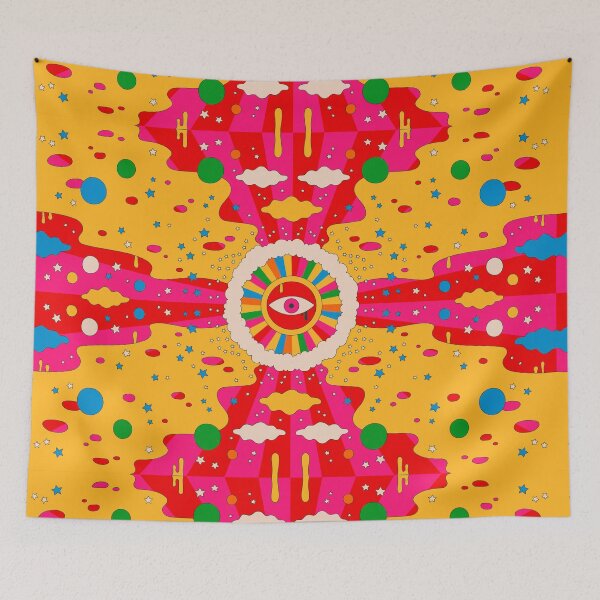 Item preview, Dazzling Psychedelic Hippie Art 04 designed and sold by machmigo.