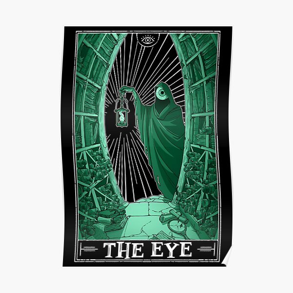 The Eye "Tarotesque" (Dark) Poster