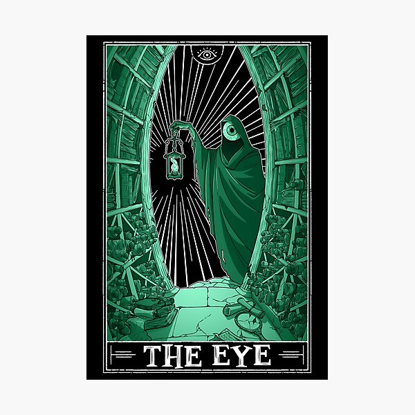 The Eye "Tarotesque" (Dark) Photographic Print