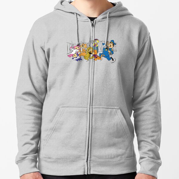 Top Cat #3 Zipped Hoodie