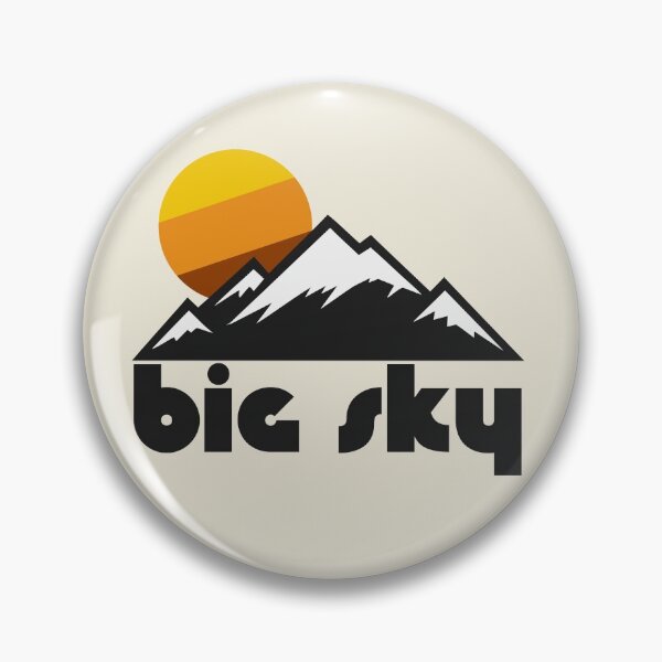 Artikelvorschau, Retro Big Sky)) ((Tourist Souvenir Travel Design) entworfen und verkauft von acquiesce13.