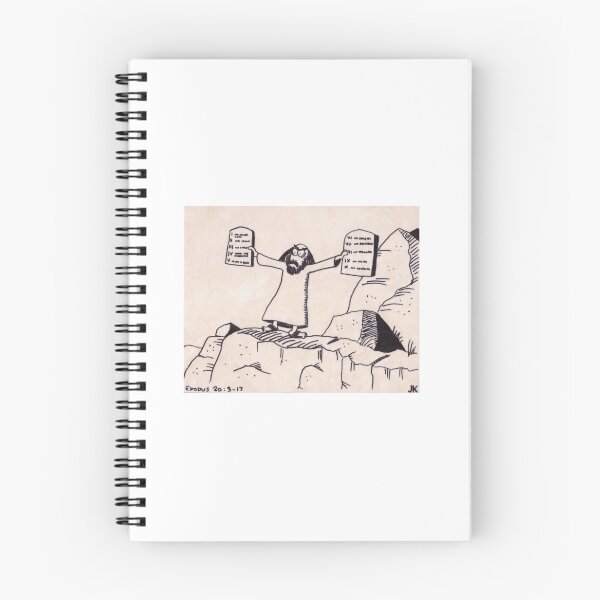 Item preview, Moses - The Ten Commandments © JK, The Narrow Way 2020 designed and sold by TheNarrowWay.