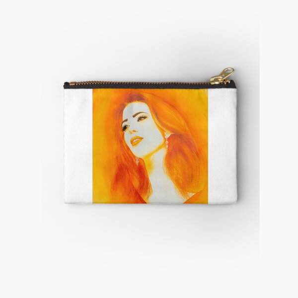 Item preview, Saffron Painting of a Girl designed and sold by WijdanHussein.
