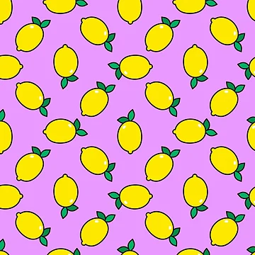 Artwork thumbnail, Lemon Pattern by Timegraf