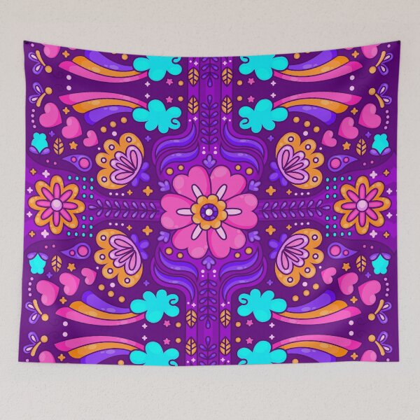 Item preview, Dazzling Psychedelic Hippie Art 06 designed and sold by machmigo.