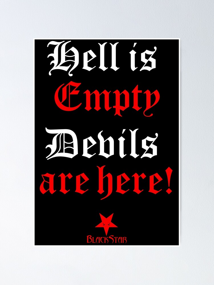 Hell is Empty... | Poster