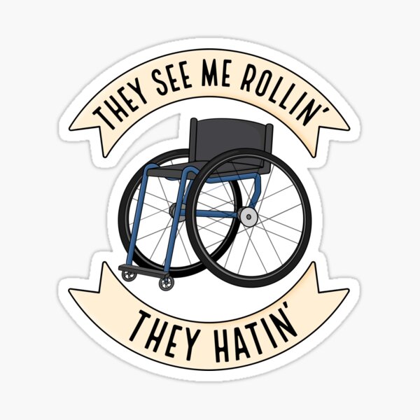 They See Me Rollin' Sticker