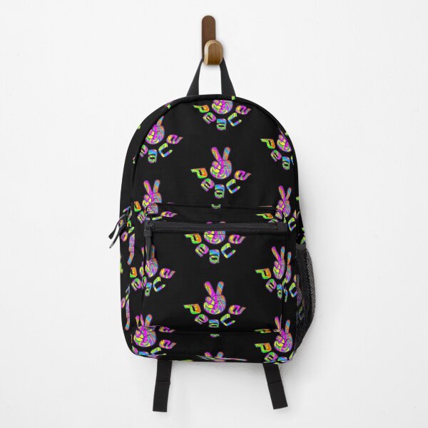 Item preview, Retro Peace Psychedelic Design Hand designed and sold by carolina1.