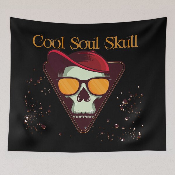 Item preview, Cool Soul Skull designed and sold by Designs-RZ.
