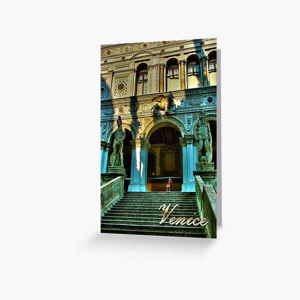 La scala dei giganti Greeting Card