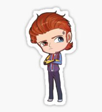 Rhys der Firmenmensch Chibi Sticker