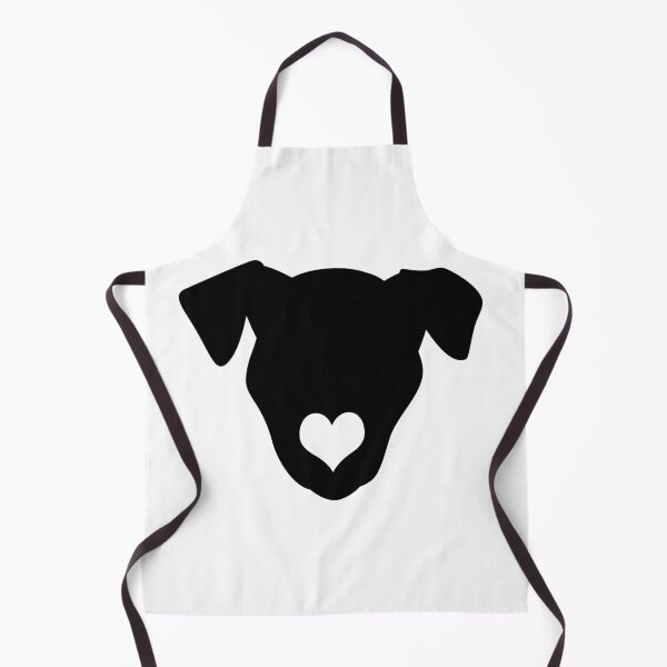 Item preview, funny jack russell terrier face heart dog black designed and sold by alaechamlal.