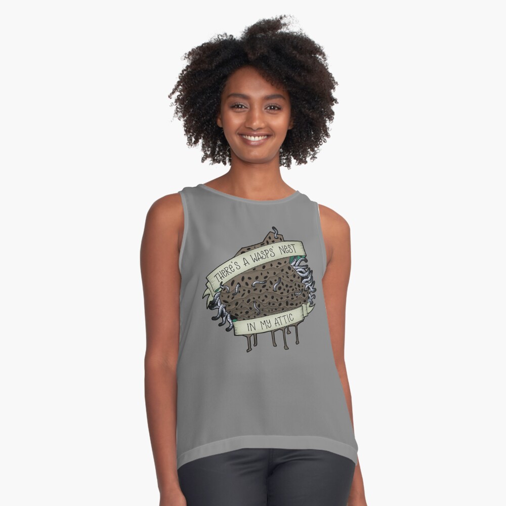 Item preview, Sleeveless Top designed and sold by RustyQuill.