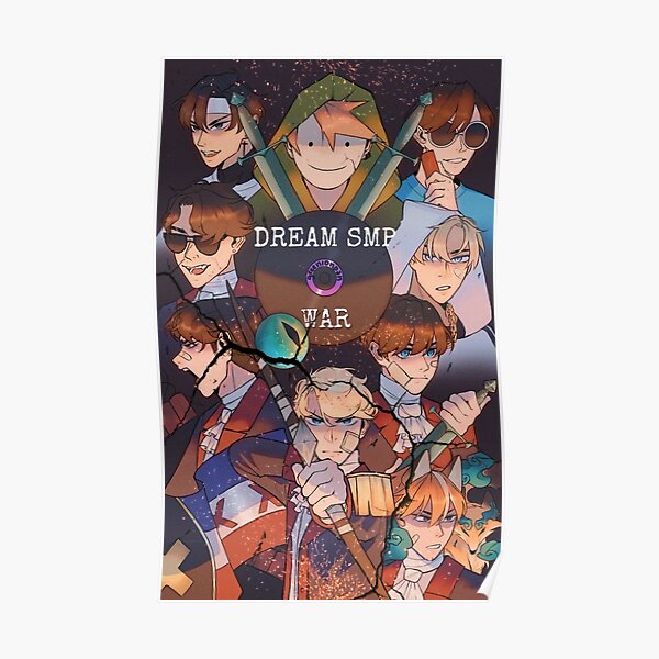 Dream Smp War Poster