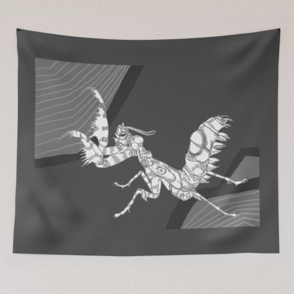 Item preview, Fighting Mantis on Shiny Flower designed and sold by Arkneer.