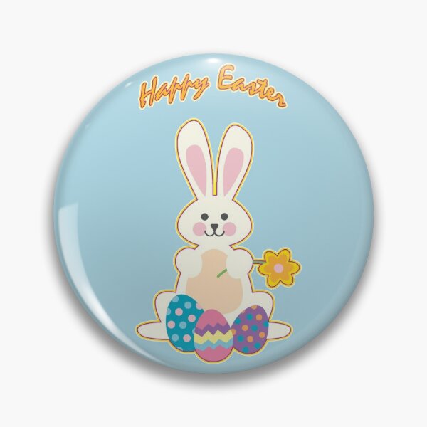 Aperçu de l'œuvre Joyeux lapin de Pâques et oeufs de Pâques créée et vendue par beaugence.